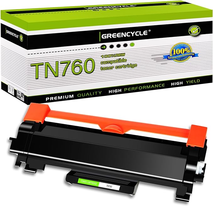 

Картридж з тонером Greencycle TN760 TN730 Сумісний для Brother TN-760 TN-730 з ЧІПОМ Використовувати з принтером DCP-L2550DW HL-L2350DW