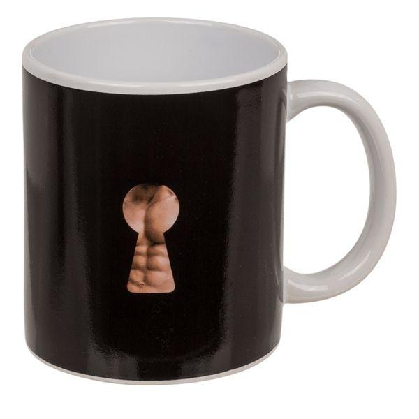 Mug thermoréactif Striptease Homme Tasse Thermo-changeante Sexy