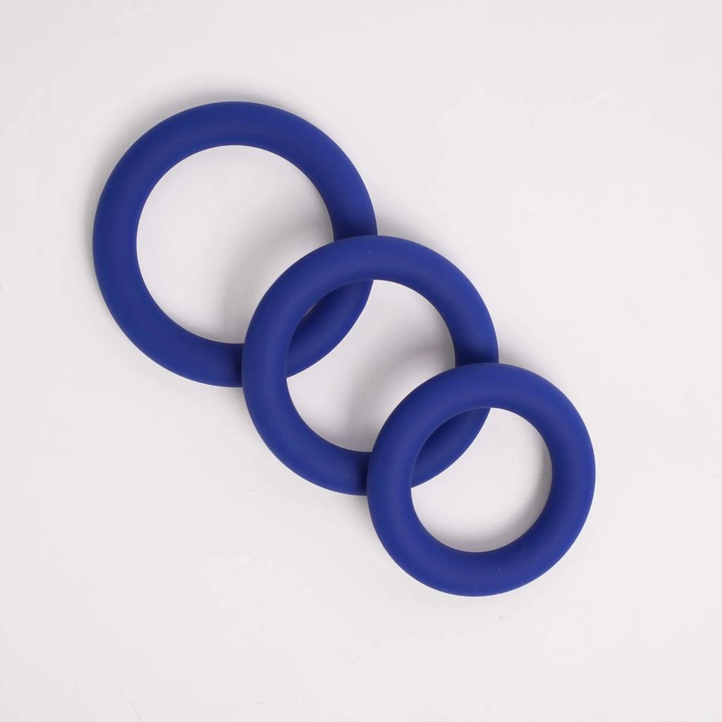 Soft Silicone Penis Cock Ring Delay Ejaculation Ball Scrotum Stretcher Adjustable Semen Sleeve Rings SM Bondage Sex Toy for Men