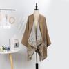 Double-Sided Cloak, Ethnic Style Pattern Shawl, High-End Wear, Women Wear Warm Shawl Jacket On Both Sides