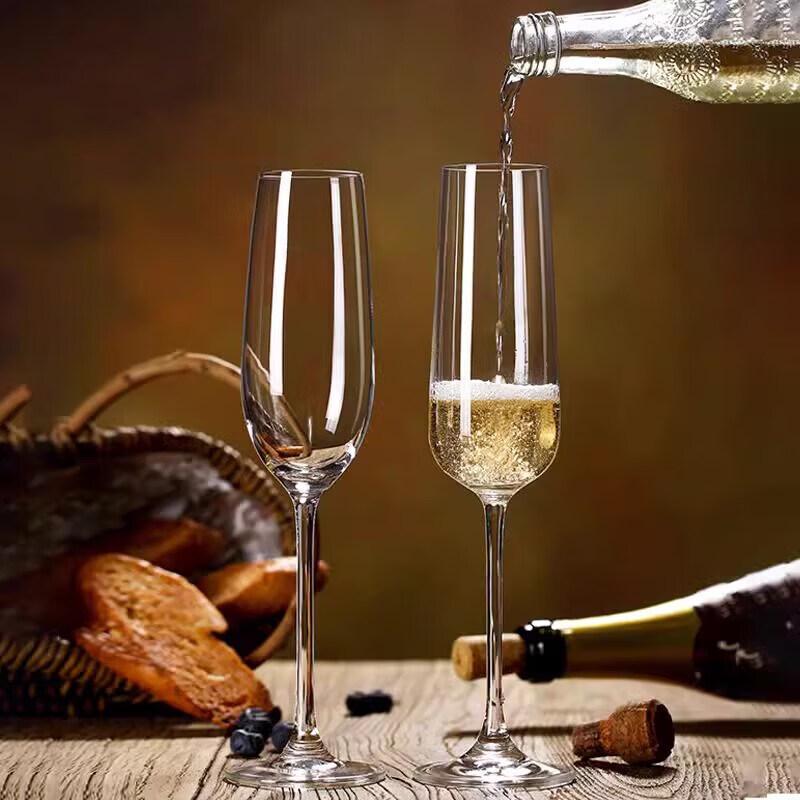 Europäischer Stil Kristall Sekt- und Weinglas-Set