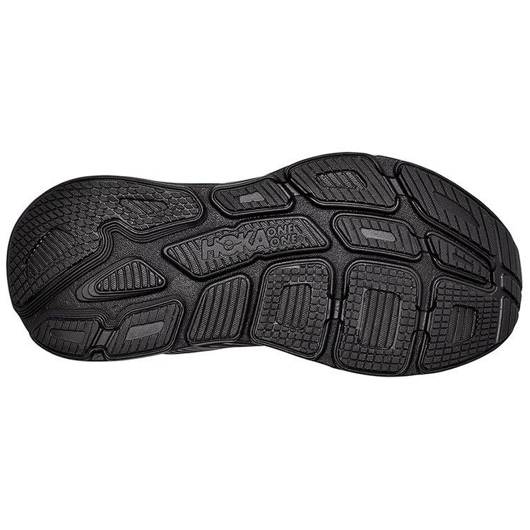 HOKA One One Bondi 7 Mesh Low Top Trail Running City Commuting Running Shoes Unisex Black 1110518-BBLC
