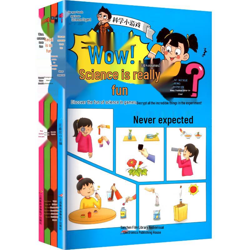 Wow! Science is So Fun! 4-Book Set