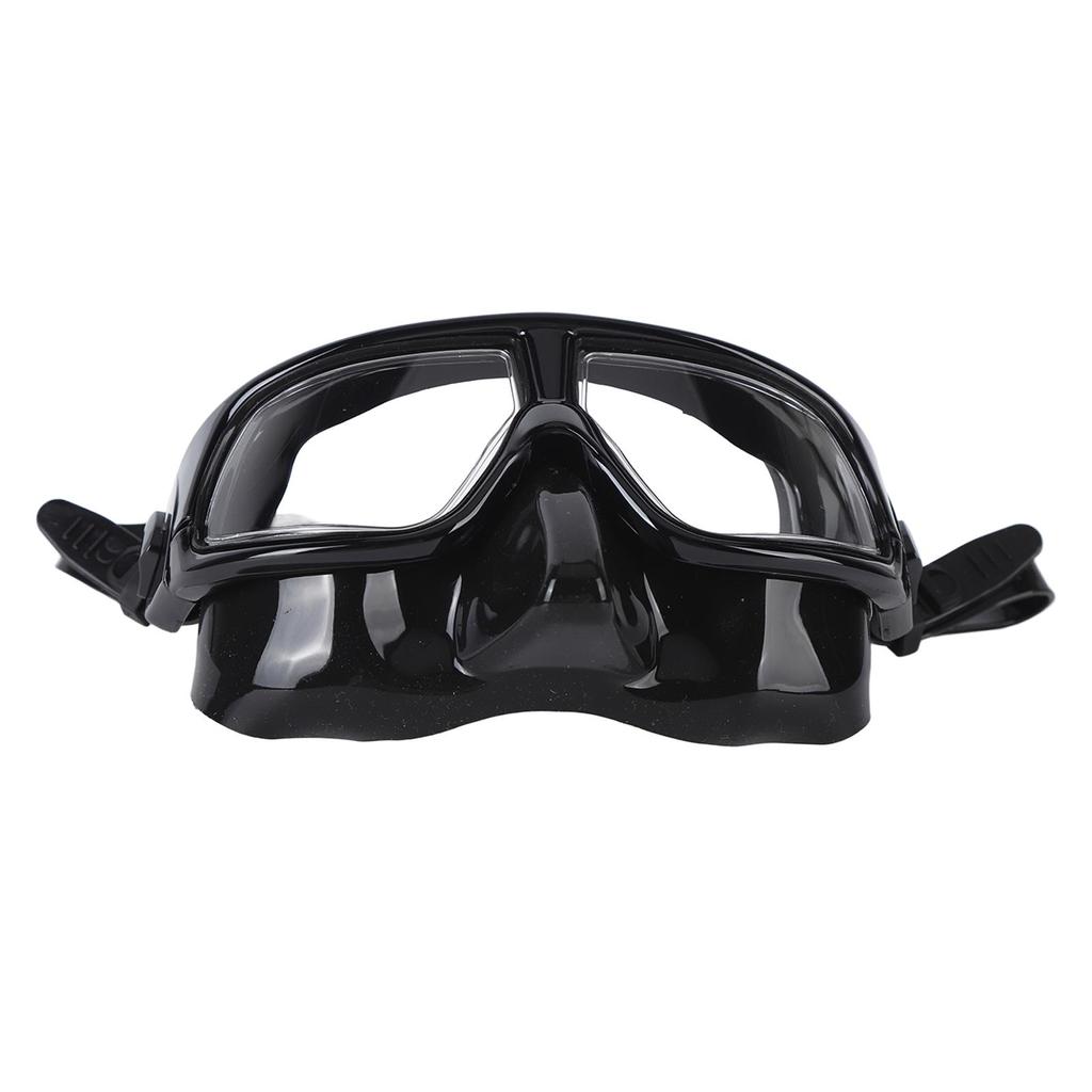 Clear View Swimming Goggles with Anti Fog, UV Protection and Tempered Glass Lens for Snorkeling