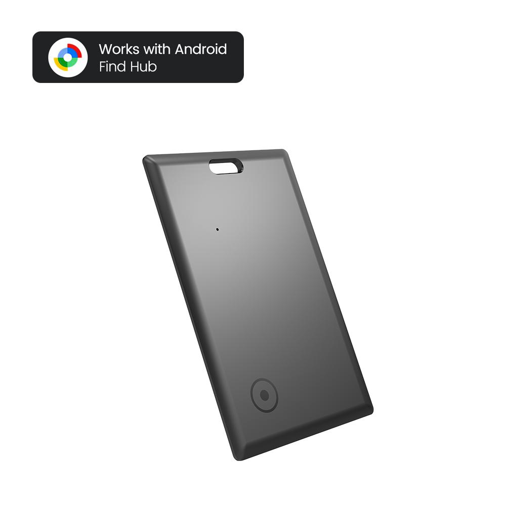 Android Smart Wallet Tracker Card Location Tag Works with Google Find Hub App Anti-Lost Bluetooth GPS Tracker Keys Bag Pet