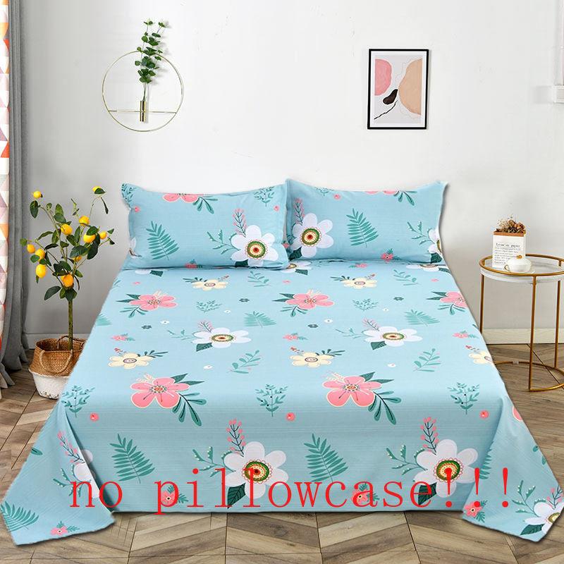 Fashion Sheets Household Skin-friendly Comfortable Breathable Protective Bedcover Single Double King Queen Size Dormitory Bed
