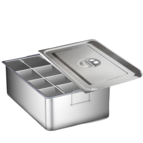 

Кастрюля для Одена Vifxucy, Кастрюля для Шабу-Шабу, Подходит для индукционных плит, Квадратная кастрюля с перегородками, Подходит для коммерческого и домашнего использования, Нержавеющая сталь, Китайский хот-пот, T