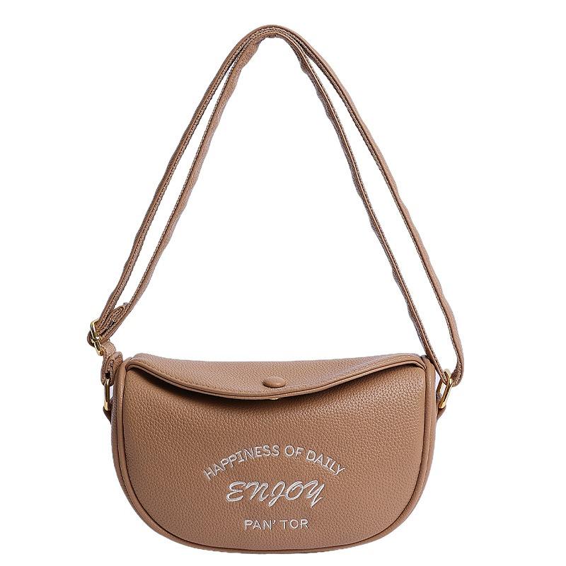 

Niche design dumpling bag women s summer new trendy fashion shoulder bag casual versatile messenger bag one size fits all хаки