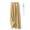 Women's High-End Yellow Wide-Leg Trousers - Spring/Autumn 2025 Style