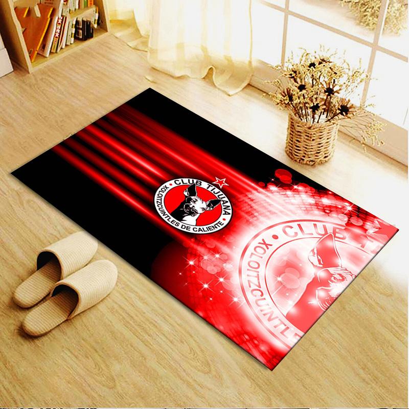 Club Tijuana Logo Carpet Rug for Living Room Bedroom Home Sofa Decoration,Kids play Non-slip Floor Mat