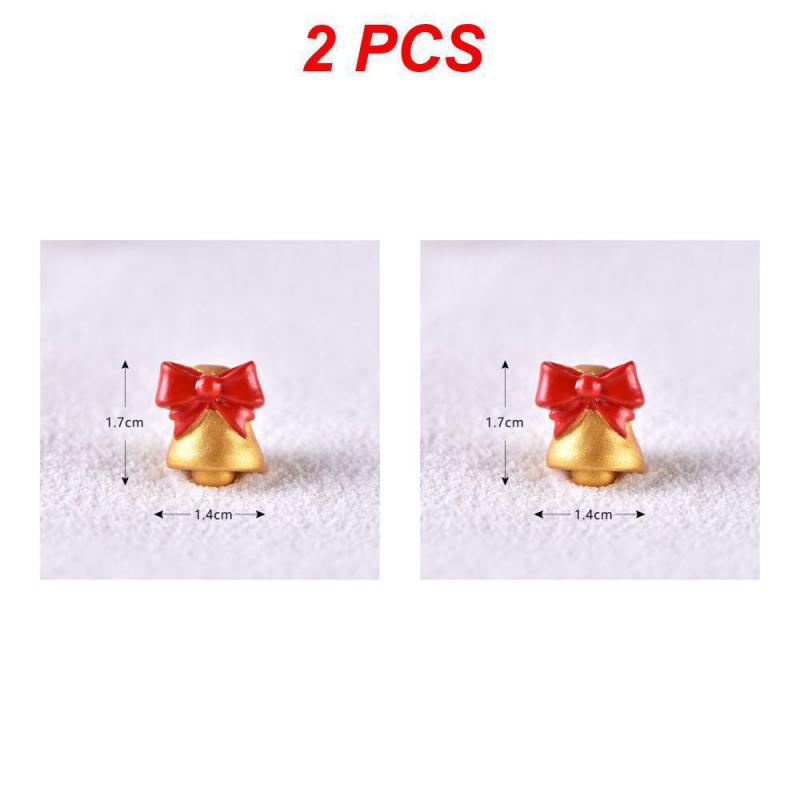 Christmas Figurines Dollhouse Ornament Home Decorations Fairy Garden Micro Landscape Deer Xmas Tree Santa Claus Snowman