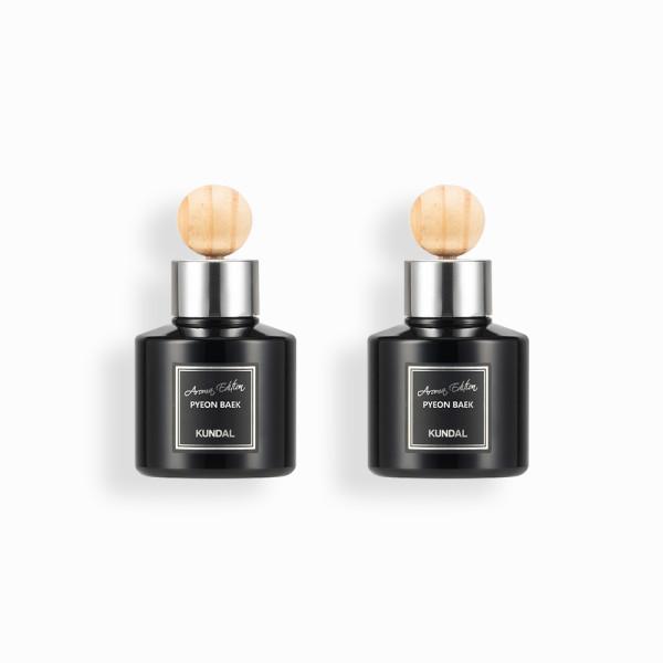 

Kundal Perfume Car Air Freshener Aroma Edition 2-piece Set Cypress 75ml, Korean cosmetics with good fragrance
