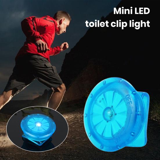 Běžecké světlo LED batoh přicvakávací svítilna Super jasný vysoký lumen Bateriový provoz Venkovní sporty blikající výstražné světlo