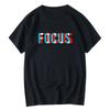 Herren T-Shirt 100% Baumwolle Sommer Locker Fokus Print Herren T-Shirt Lässig Locker Rundhals Herren T-Shirt Kurzarm T-Shirt Männliche T-Shirts