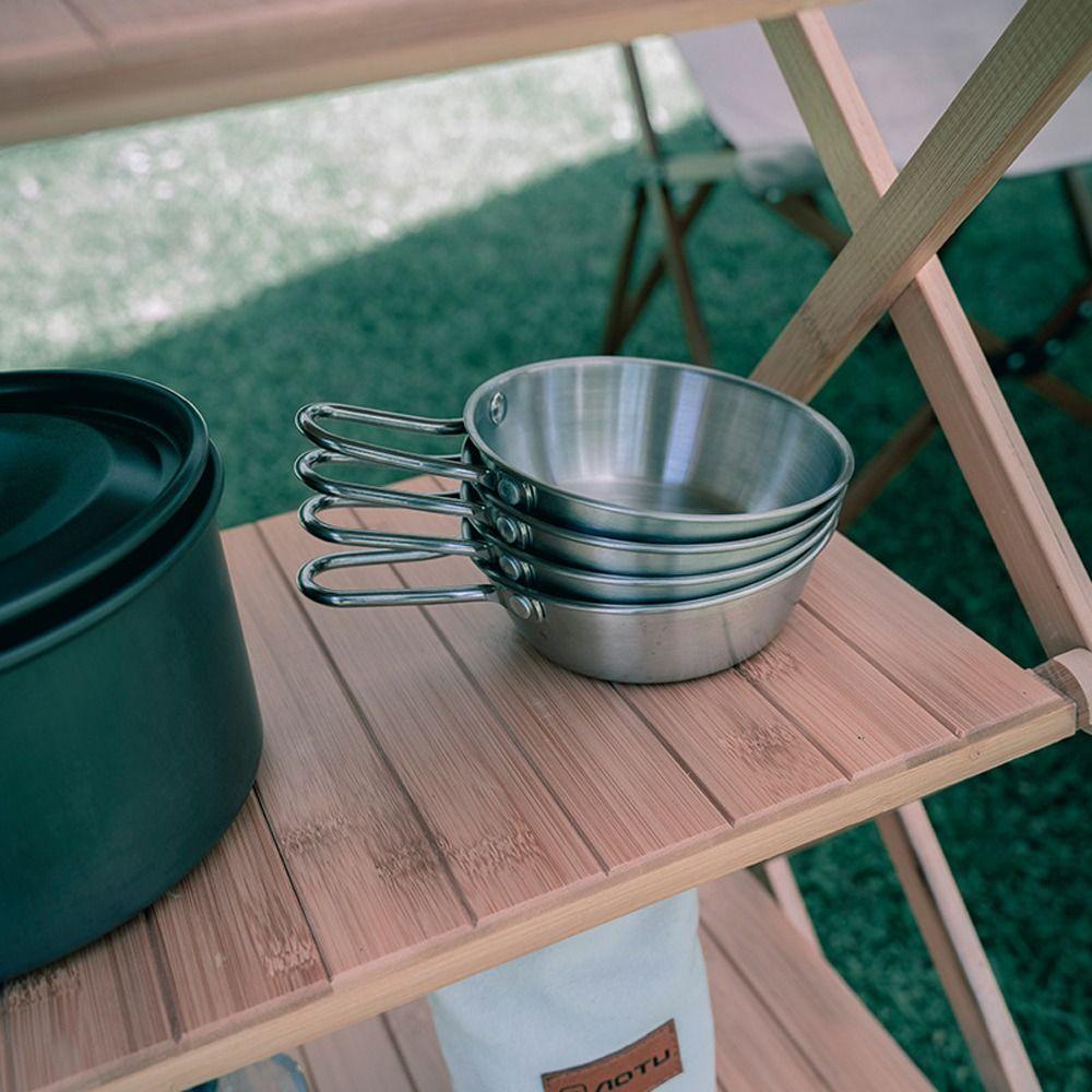 

Кофейная чашка Посуда для пикника Чаша из нержавеющей стали Туристическая посуда Чаша для пикника Чаша для хранения