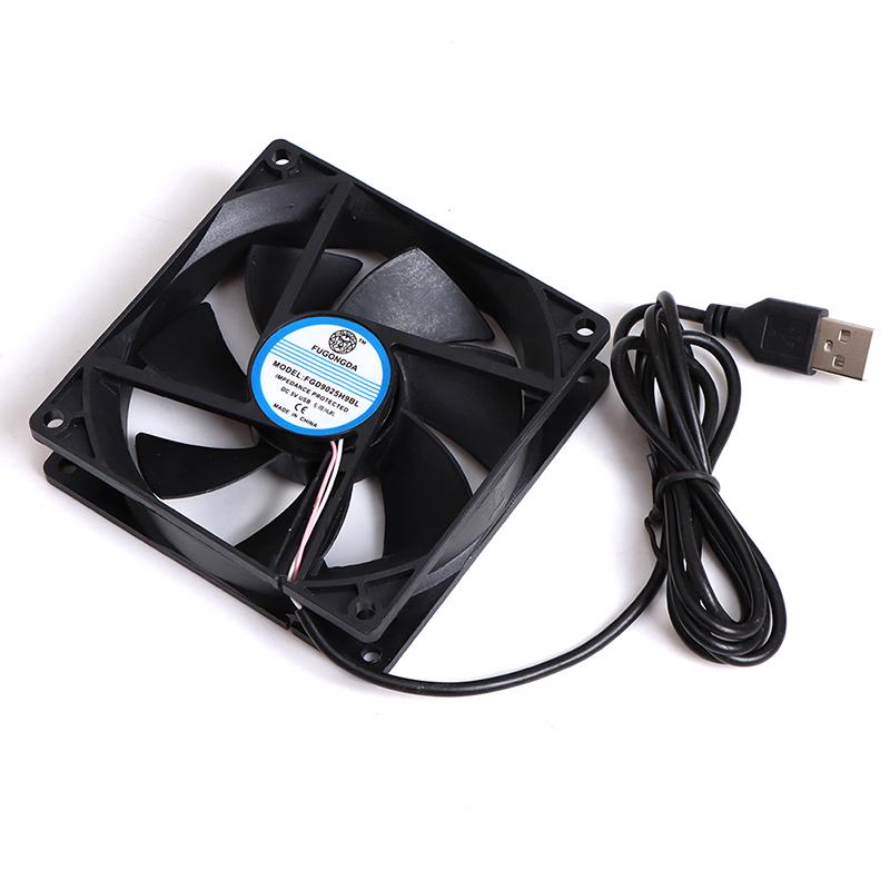 Dc 5V Usb Brushless Sleeve Bearing Fen Computer Pc Silent Cooler Cooling Fan Lot
