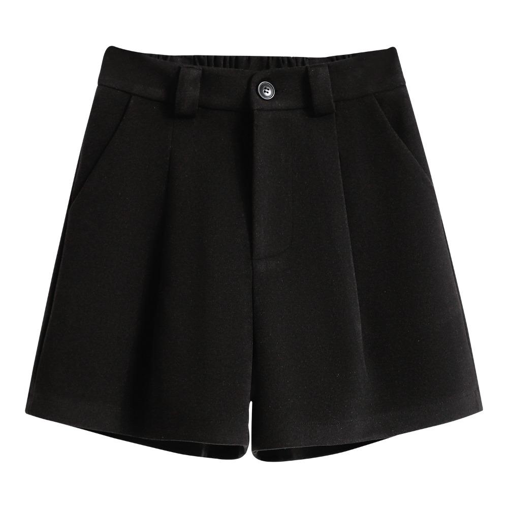 DIMANAF Plus Size New Women Shorts Pants Loose Casual Elastic Waist Fashion Lady Thick Winter 2025