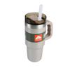 Vacuum Insulated Stainless Steel Tumbler with Handle Hot Cold Beverage Travel Coffee Tea Drinkware Outdoor Adventure