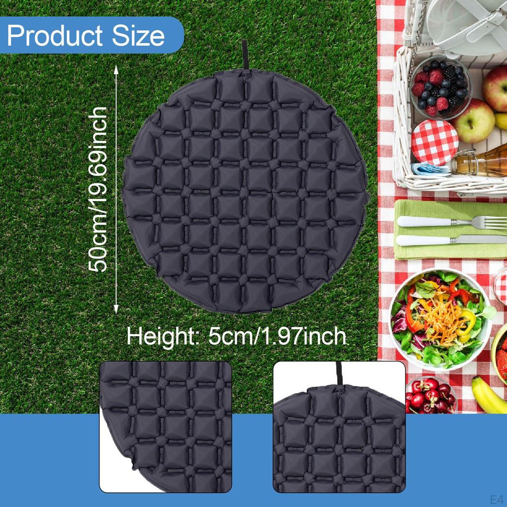 Air Cushion Seat Pad, Foldable Design for Stadiums and Travel