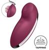 Clitoral Stimulator Tap & Climax 2 Raspberry - Satisfyer - 100% Clitoris
