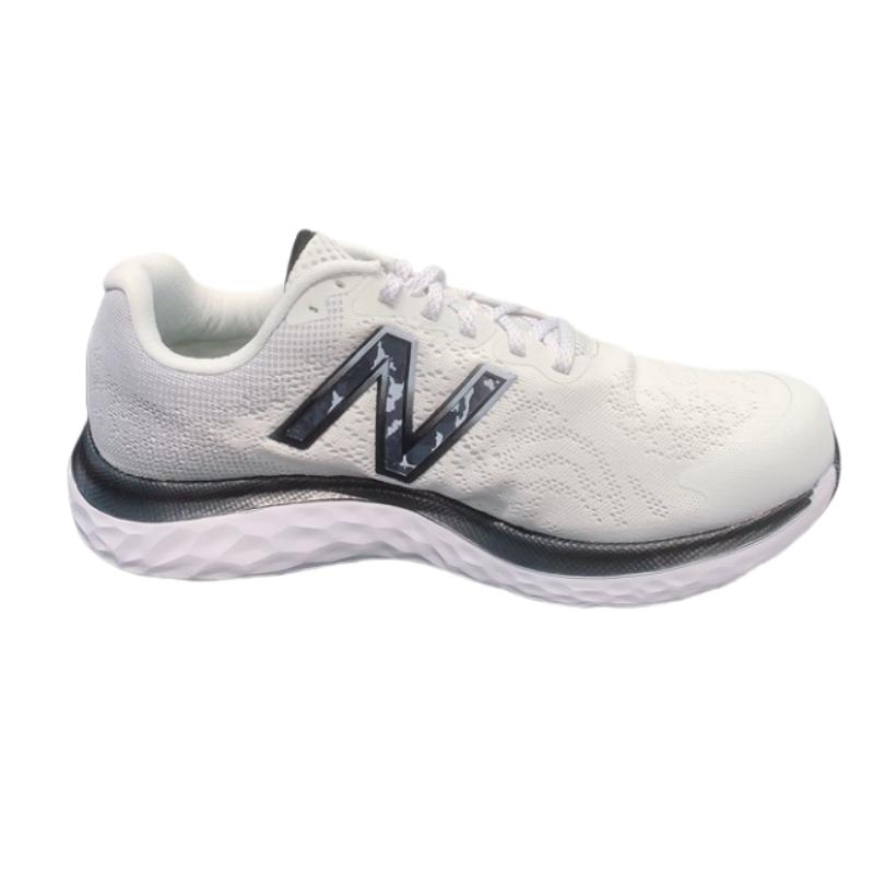 New Balance Nb 680 Comfortable Durable Lightweight Low Top Running Shoes Men Sneakers White M680NW7