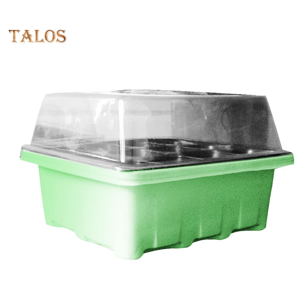 Garden 1L 12-Hole Garden Planting Se Eds Germination Box Nursery Pot Se Edling Case Tray