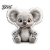 Small Decorative Magnets Acrylic Animal Refrigerator Magnet, Cow Sheep Koala Frog Seal Kitchen Fridge Magnetic Decoration for Lockers Whiteboards