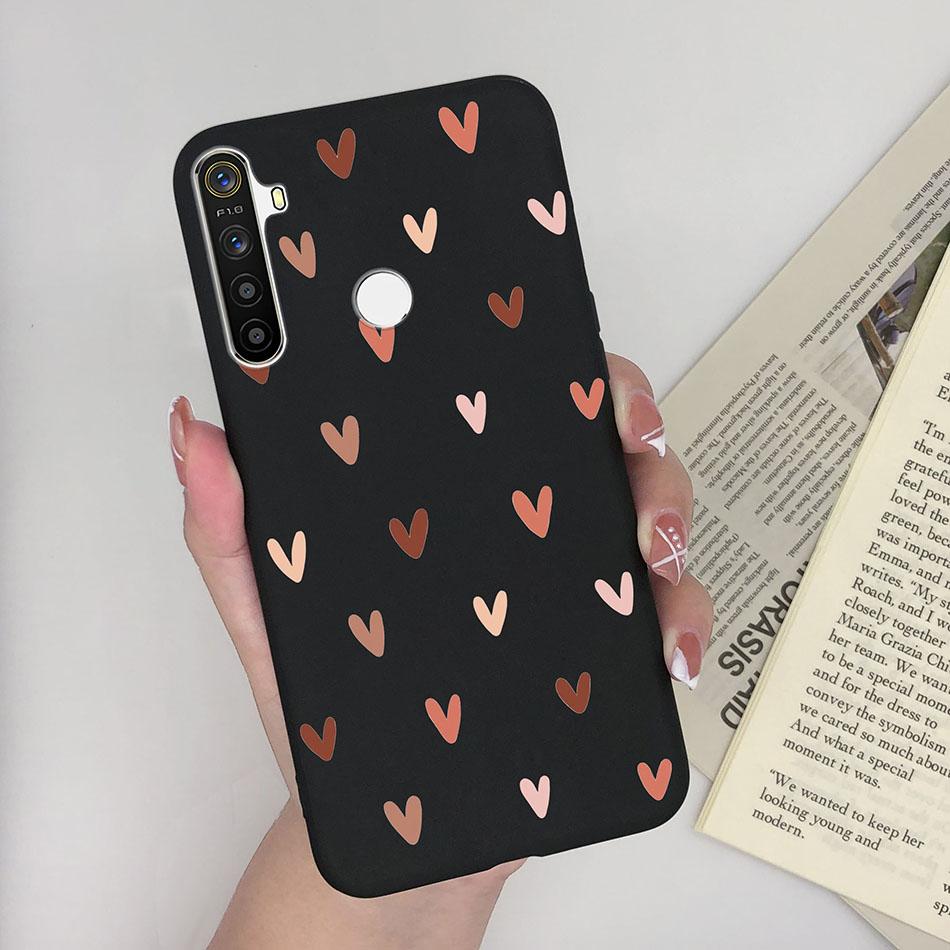 For Oppo Realme 5 Pro Oppo Realme 5 5i 5s C3 6i Realme5 5 Pro Realme6i Phone Cases Cute Soft Matte Bumper Back Cover Funda Coque