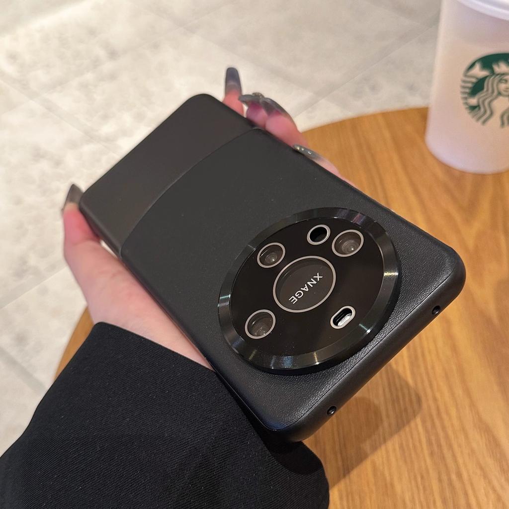 With Lens Film Leather Suitable for Huawei Mate60pro Mobile Phone Case New Mate50 Protective Case 70pro Business