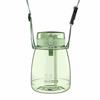 Cute, Large Water Bottle with Strap, Portable, Stylish, and Drop-Resistant, Clear Plastic, Lightweight, 1300ml, Creative Gift for Outdoors