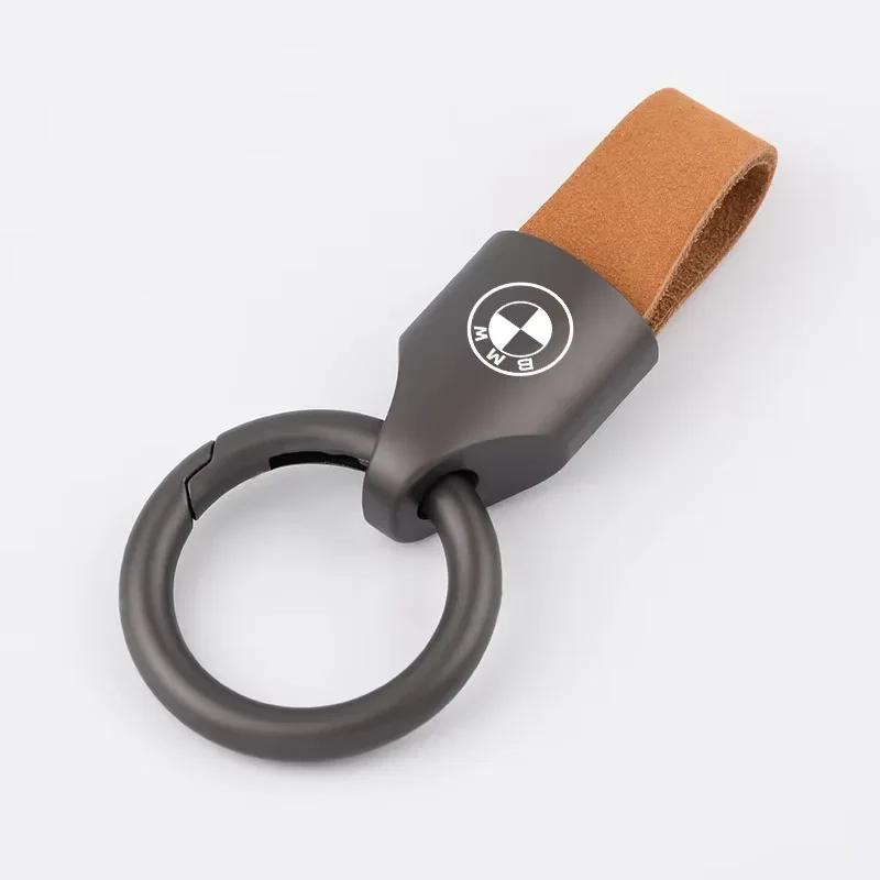 2025 Car Key Chain Ring Holder Suede Keychain Pendant Keyring For BMW M3 M4 M5 G42 G30 G20 E39 E36 E87 E53 F44 F07 F34 G15 G
