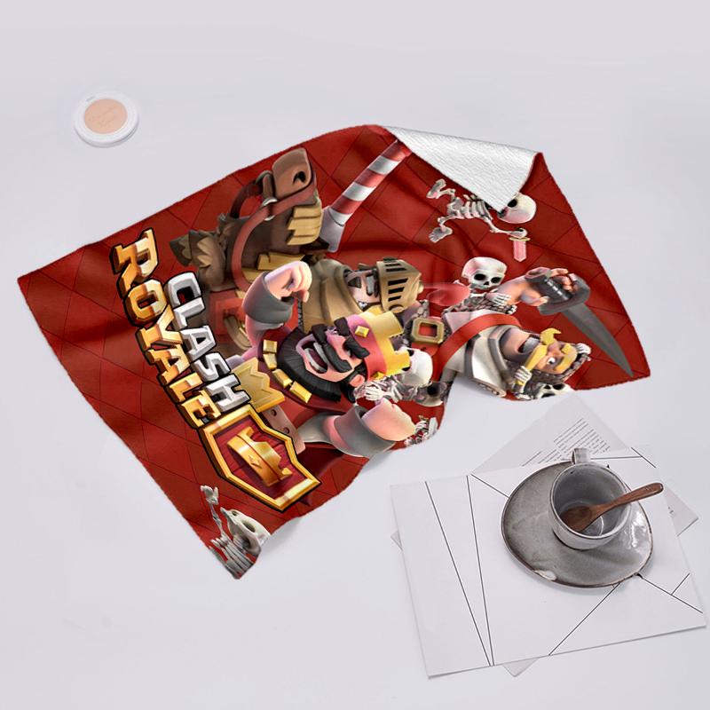 Beach Towel with Clash Royale Pattern - soft,absorbent,machine washable Lightweight&Modern,swimming,Travel Essentials