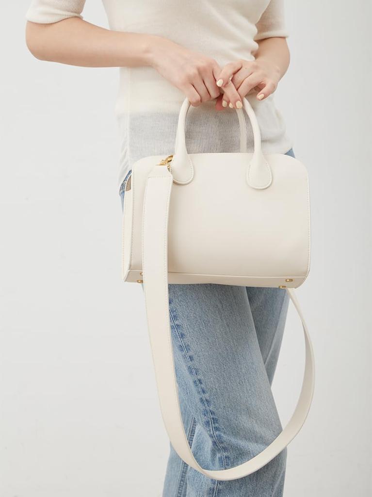 Mira Owen Drawstring Boston Shoulder IVR Bag, 09WGB254502, Women's,