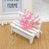 5/10Pcs 15cm Acrylic Bead Drop Stems Flower Bouquet Crystal Bud Branches Flower for Wedding Home Decoration Floral Decor Craft