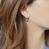 Tiny Stone Drop Earrings