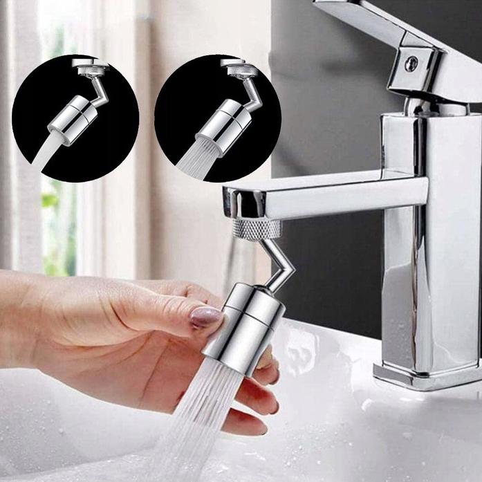 F22 Dual-Function Faucet Aerator With 360-Degree Angle Adjustment