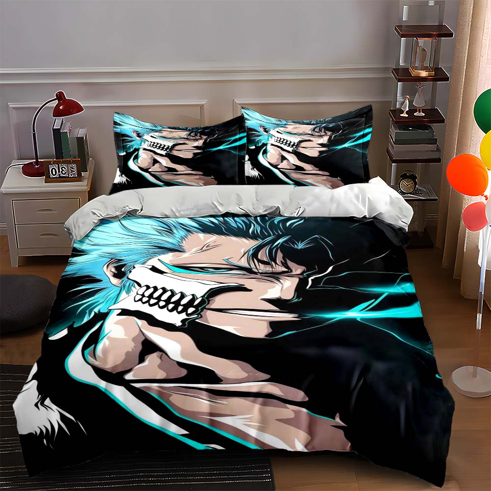 

Skull-themed illustration. Bedding Duvet cover sets Duvet covers Pillowcases gifts (1 * Duvet Cover 2 * Pillowcases, without duvet insert) 135x200cm