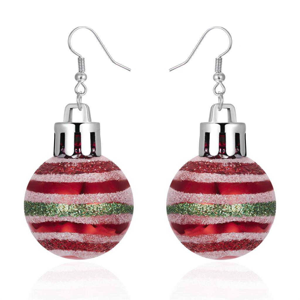 Holiday Festive Resin Earrings Featuring Snowflake And Star Designs For Women