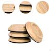 4 Pieces Piano Caster Cups Pads,Non Slip,Foot Pad Support Anti Noise Wooden Leg Coasters