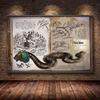 Modułowy Płócienny Ark Survival Evolved Obrazy Malarstwo Gra Survivalowa Wystrój Domu Druk Plakat Dinozaura Salon Nowoczesna Sztuka Ścienna