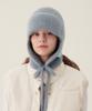 GOCORI Knit Trooper Hat - Blue Gray Trooper Hat Earflap