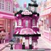 WeKKi Creative Park Street View Shop 5.0 Building Blocks The Merry Giftery Adorable Pet Store Toy Assembly Model Gift