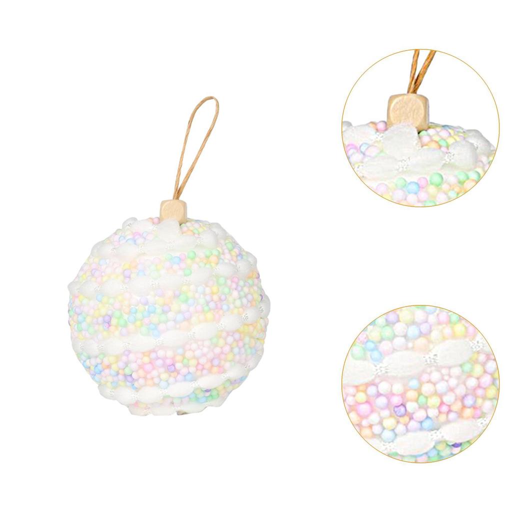 3x Christmas Ball Ornaments Xmas Decor DIY Classic Gift 8 Cm Pendant Drop for