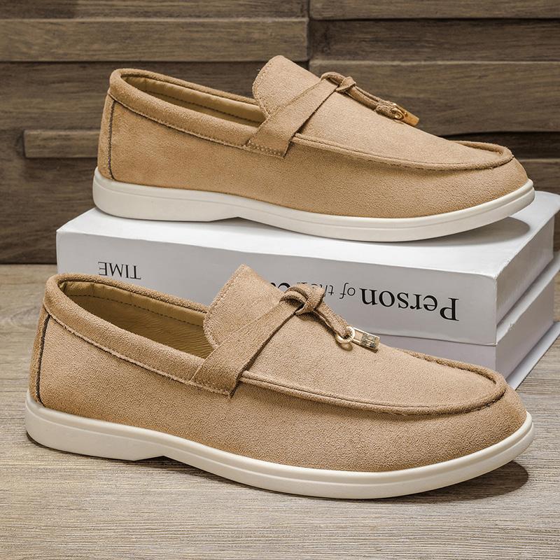 Fashion New Fashionable Men's Loafers Popular Business Shoes Office Leisure Slip On Flats Easy Travel Walking Shoes Elegantes Moccasins