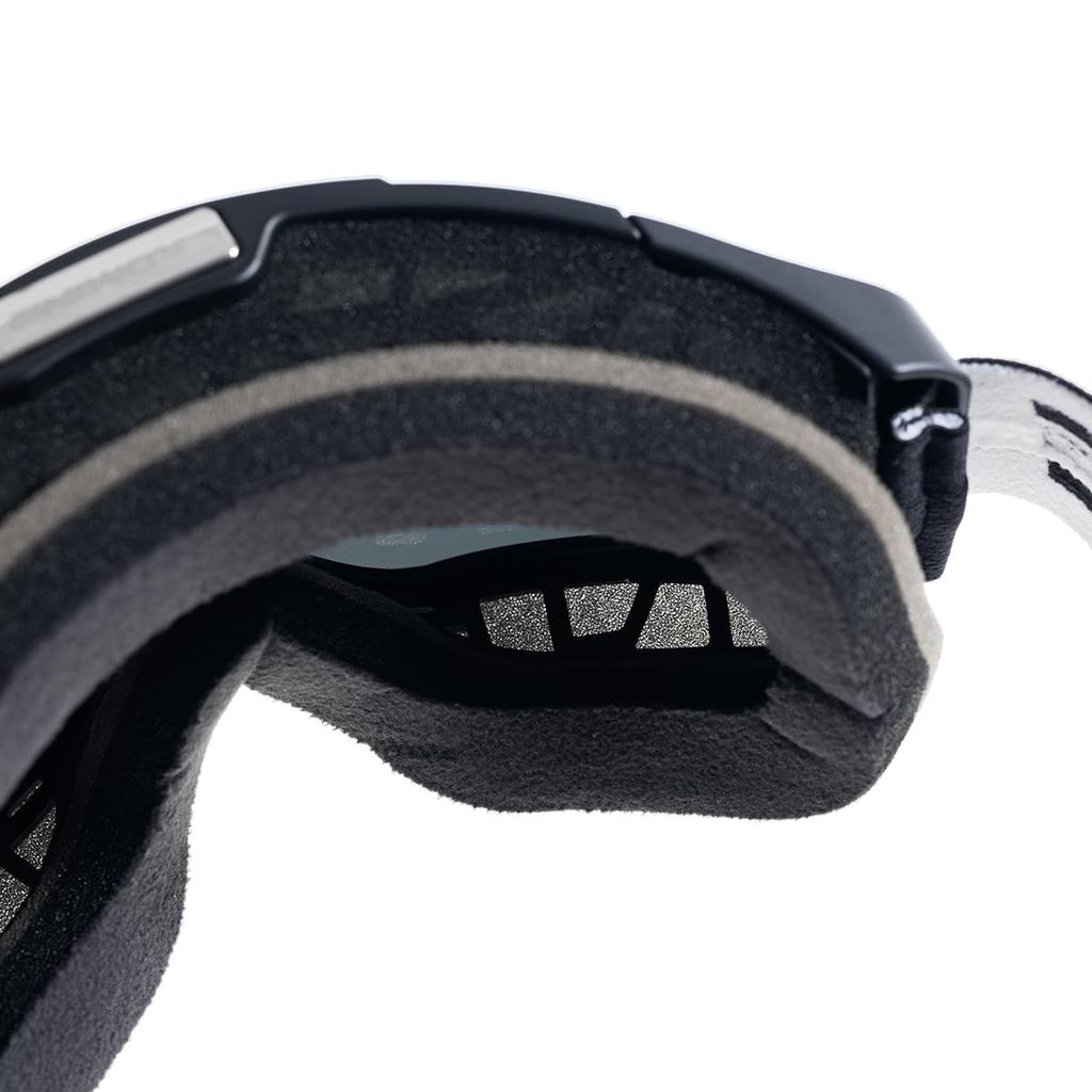 KOMINE Motorradbrille UV-blockierend Schwarzer Spiegel Kostenlose Brille, Kompatibel, 99% der Strahlen, HK-501