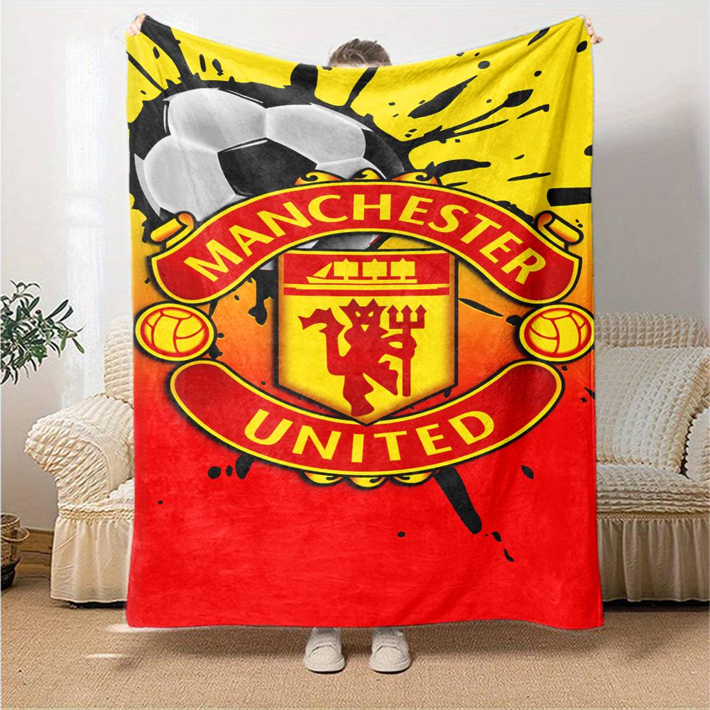 Manchester Blanket Soft Warm Cozy Suitable for Chair Office Chair Bedding Four Seasons Multipurpose Modern Perfect Gift for Relatives and Friends