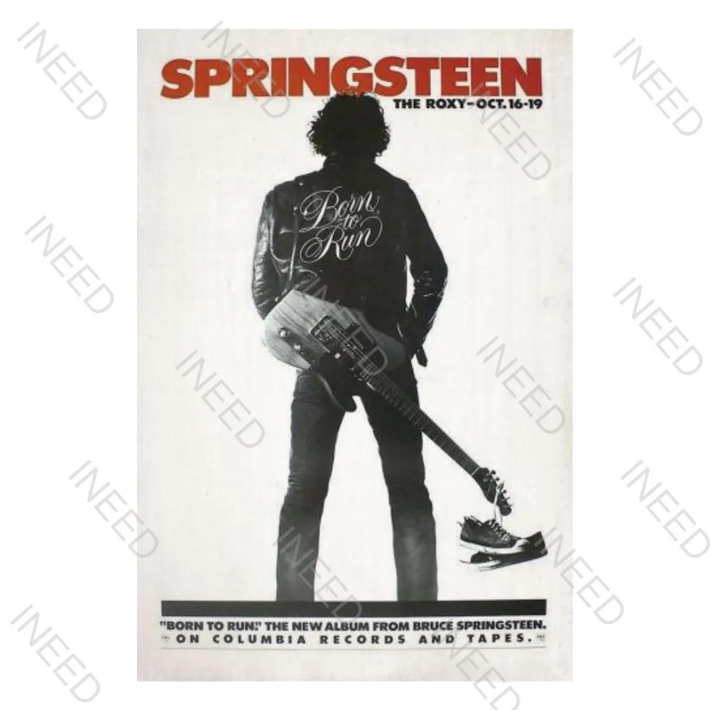 INEED Rétro Vintage Rock N Roll Groupe Panneau en Étain Affiche de Musique Plaque Décorative Plaque en Métal Pour Cave d'Homme Club Décor Mural Maison