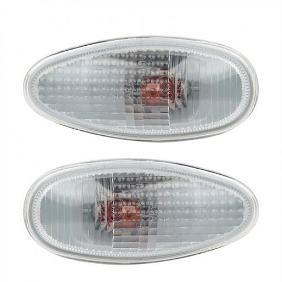 2 Stück Seitenmarkierungsleuchten für Auto für 2003-06 Mitsubishi Evo / 2002-03 Lancer MR522027