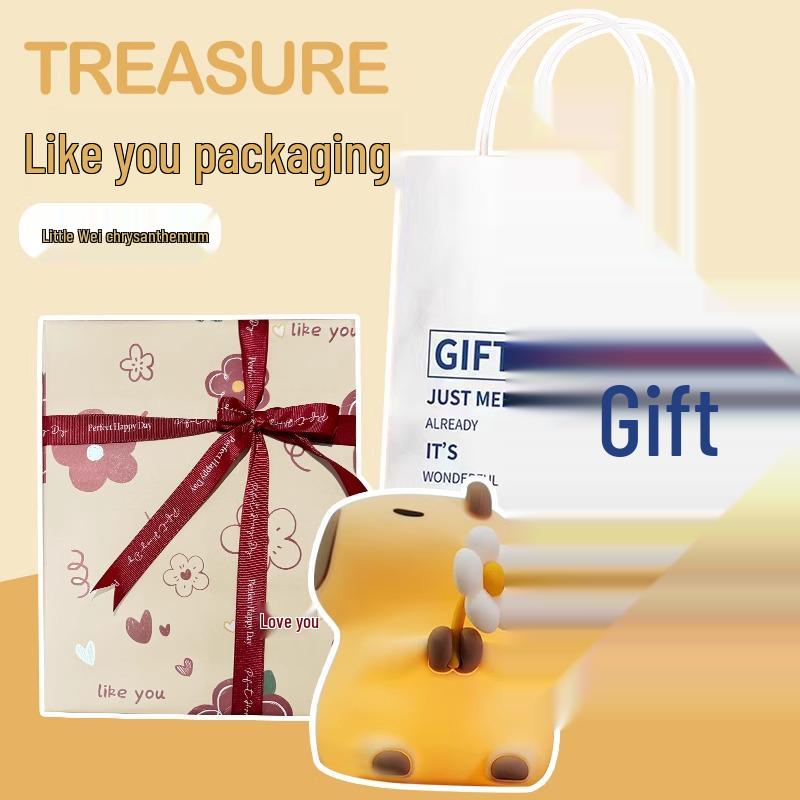 Capybara Night Light - Perfect Gift for Children, Graduations, and More