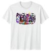 Cute Spooky Halloween Scream T-Shirt Ghost Pumpkin Cartoon Seasonal Gift